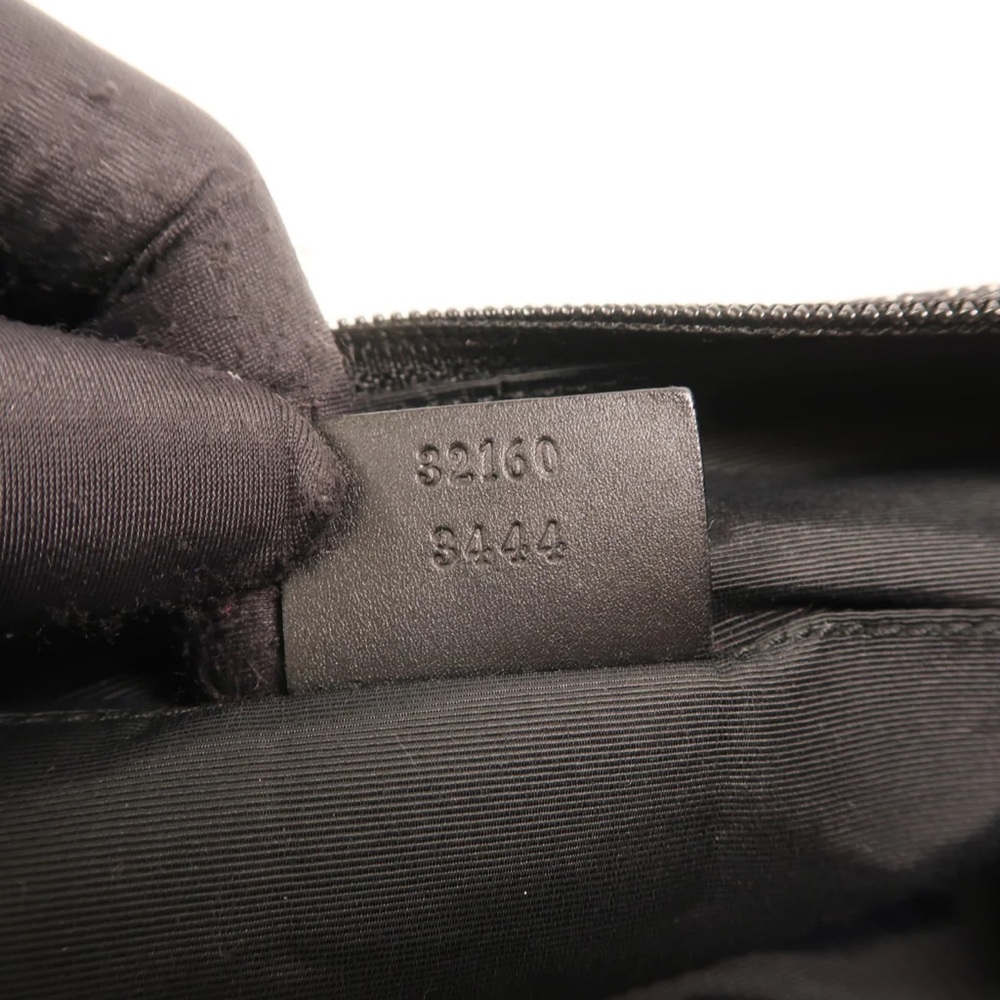 Gucci GG Black Denim Shoulder Bag - Picture 6 of 6